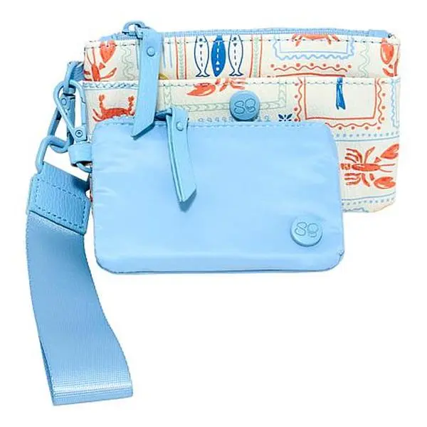 Samantha Brown 2-Pouch Wristlet Set