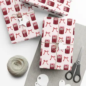 Dr. Pepper Wrapping Paper, Dr Pepper Gift Wrap, Dr Pepper Gifts, Dr Pepper Christmas Gift Dr Pepper Coquette Dr Pepper Decor Soda Wrapping