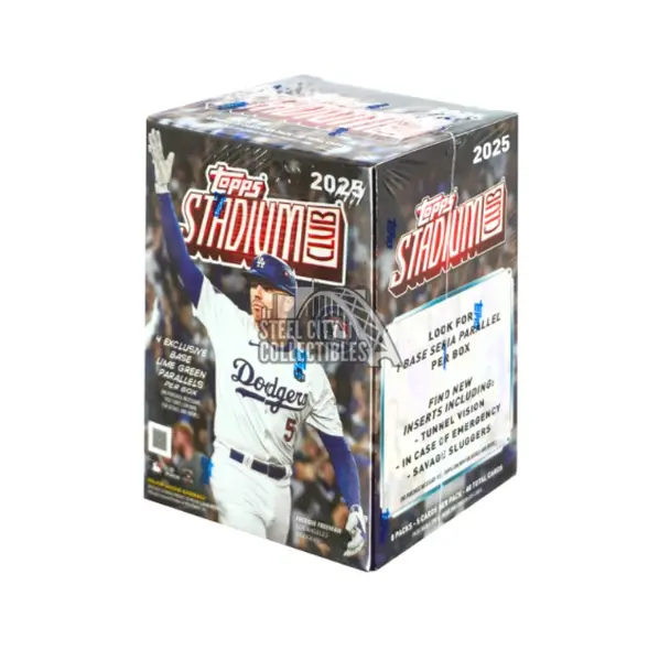 2025 Topps Stadium Club MLB Baseball Blaster Box Sport Trading Cards Sports Trading Card