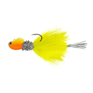 Minno4 Hair Jig- 2 pack premium quality crappie lures 1/16oz or 1/8 oz