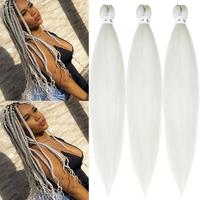 Silver Braiding Hair 3 Packs