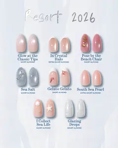 Celebritips Resort 2026 Press On Nail Collection