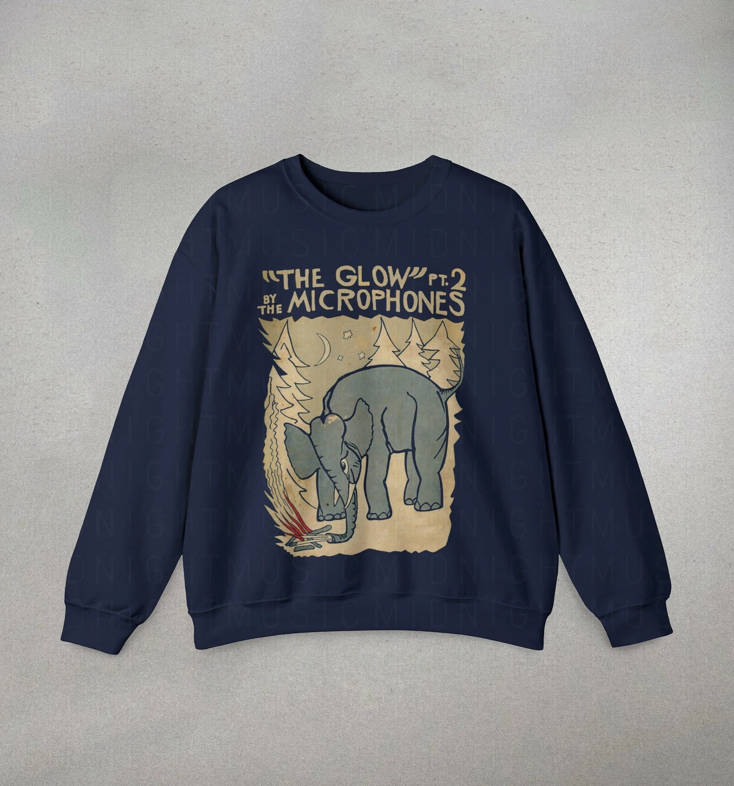 [Sale Up To 60%] - The Microphones Sweatshirt, The Glow Pt.2 Sweatshirt, The Microphones shirt, Retro Sweatshirt,  sweatshirt, Band sweatshirt