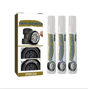 Car Tire Marker Pen Car Small Portable Waterproof Quick-drying Painting Marker Pen Graffiti Pen