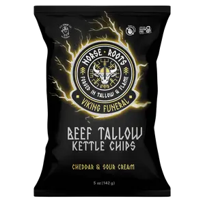 Viking Funeral - Beef Tallow Kettle Chips (6-Pack)