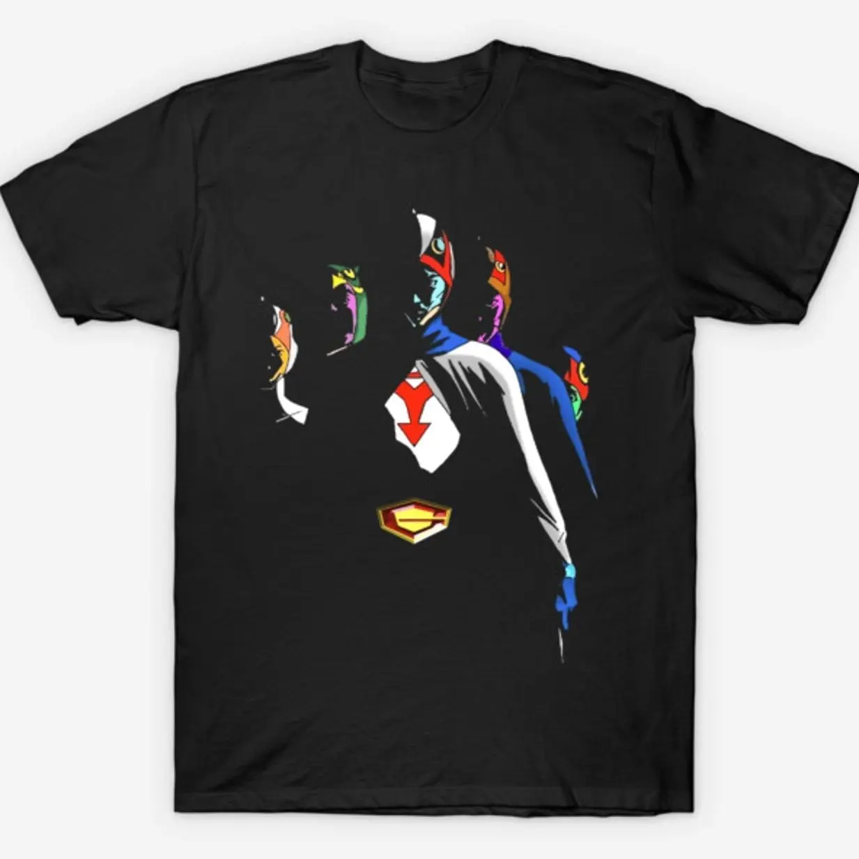 Gatchaman Team Battle of the Planets G-Force T-Shirt LGD