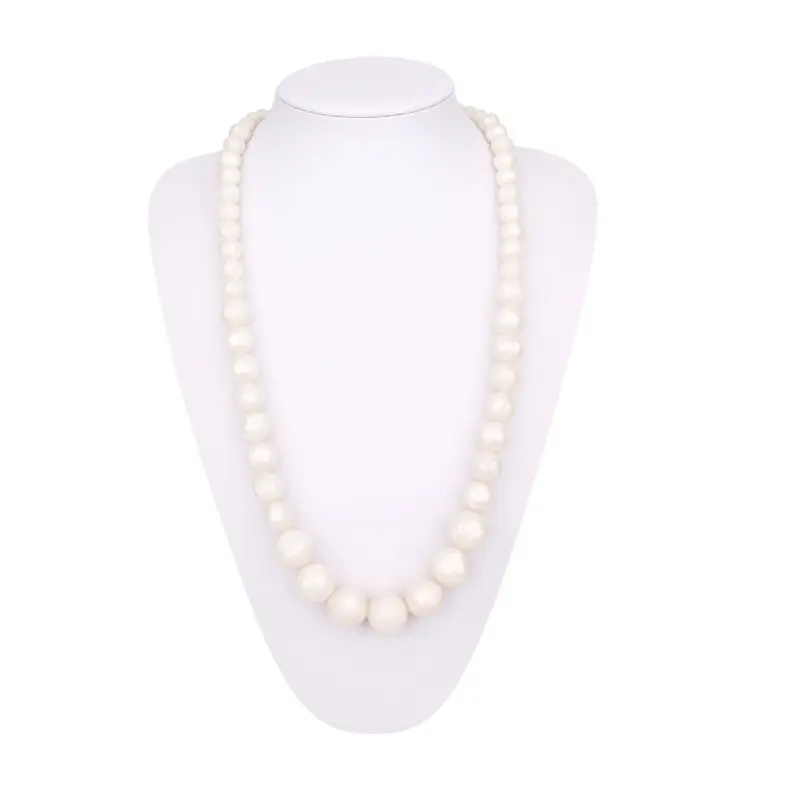 Silicone Round Bead Teething Necklace