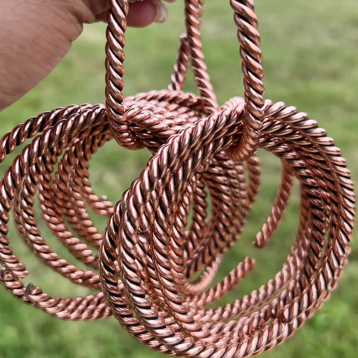 Twist Pure Copper Set of 2