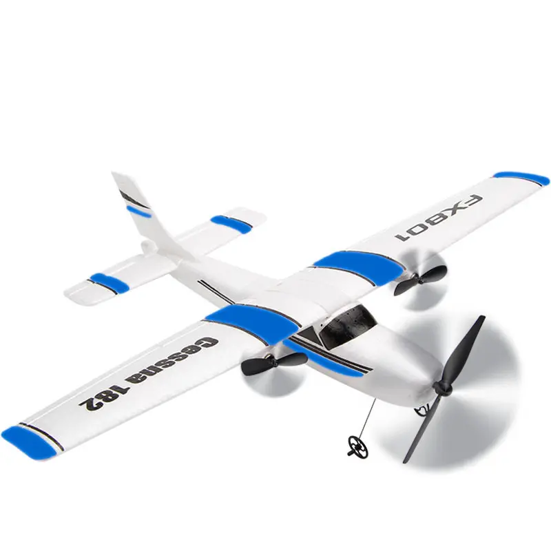 2.4GHz Crash-Resistant RC Glider - EPP Soft Flexible Foam Electric Fixed-Wing Aircraft Model, Stable-Flight Kids' & Boys' Toy for Science Learning, 310*385mm Action Camera Accessory for Parks, Birthdays Gift