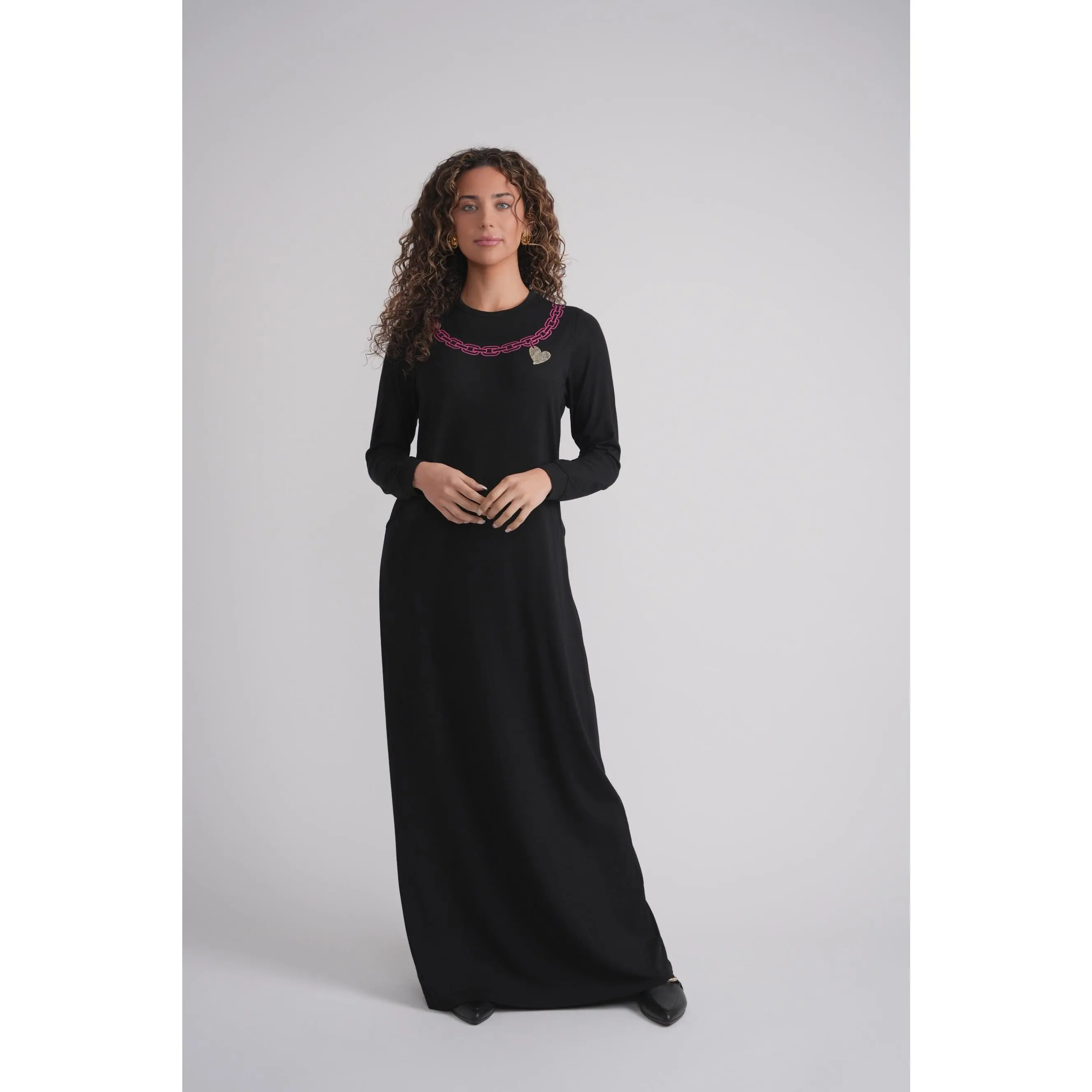 Chain Design Nursing Nightgown