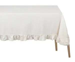 Ruffled Tablecloth