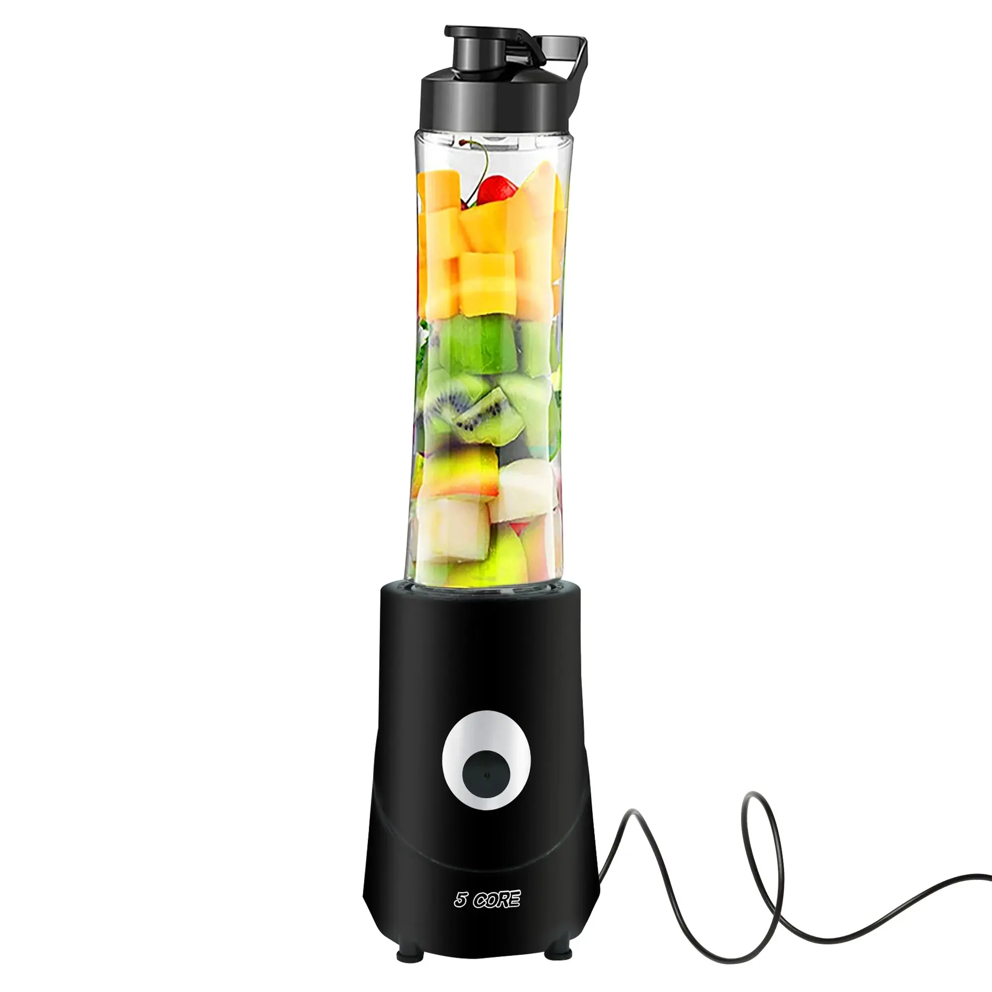 5Core 20 Oz Portable Kitchen Blender: Powerful 160W Personal Smoothie Maker