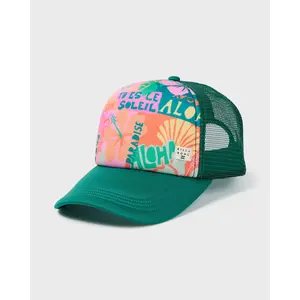 Coastal Trucker Hat - Deep Lagoon Multi