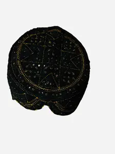 Authentic Afghan Kandahari Hat - Pashtun & Balochi Wool Cap - Size 10 - Perfect for Traditional Outfits - Quality Shape & Style
