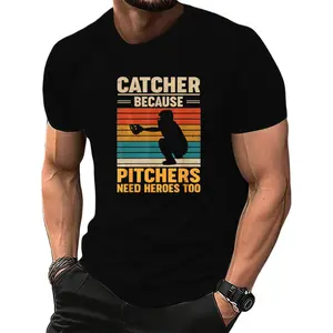 Catchers Hero Baseball Graphic T-Shirt – Perfect for Pitcher Fans
