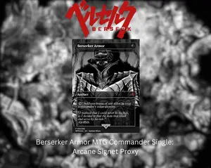Berserker Armor Commander Single: Arcane Signet Proxy