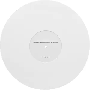 12-Inch Turntable Platter Mat -  Felt Record Stabilizer for Vinyl Players, Anti Static & Vibration Reducing Record Player Slip Mat, Fits  12" Turntables (White)