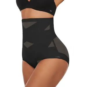 High-Waisted Tummy Control Shapewear Panties - Body Shaping Girdle