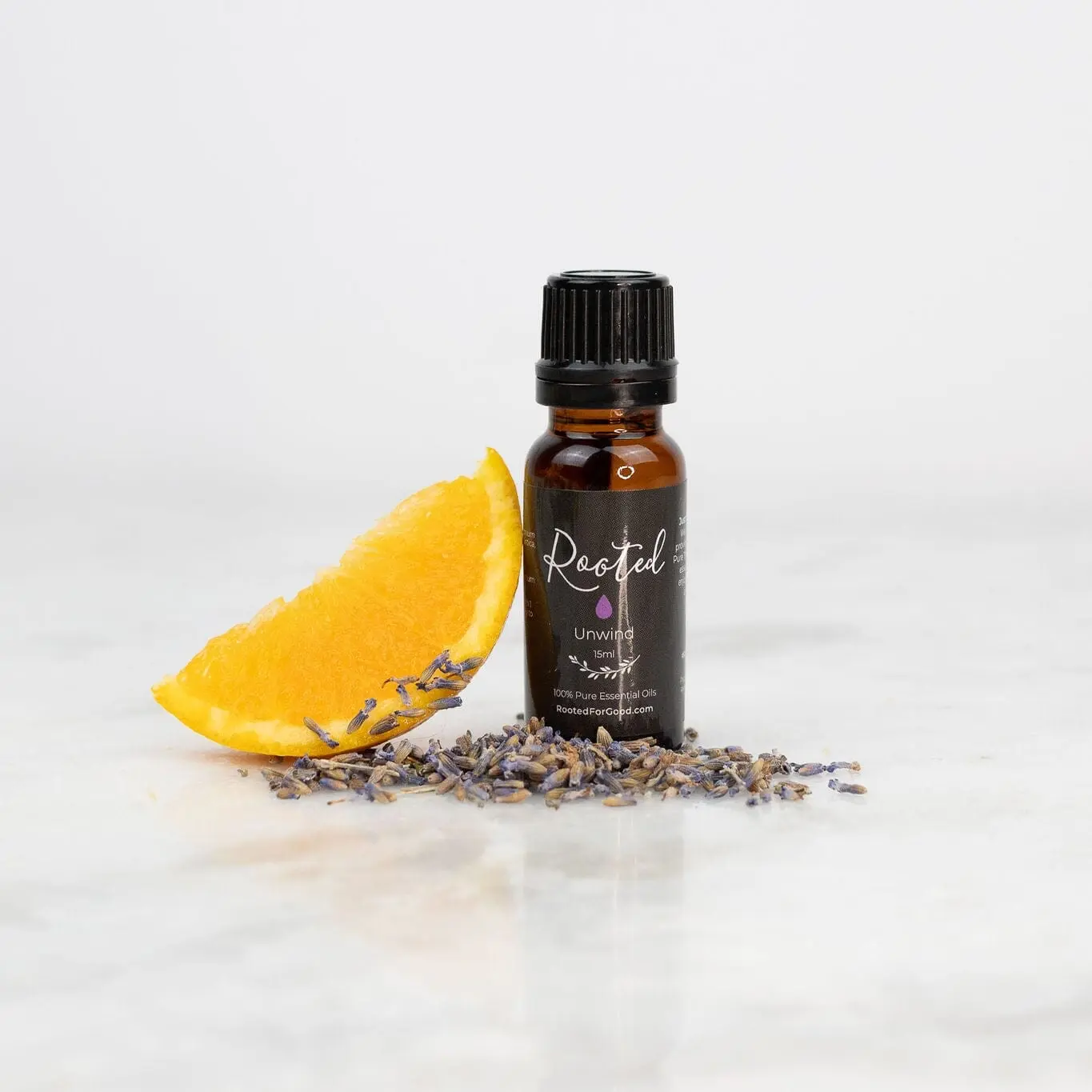 Unwind Therapeutic Essential Oil Blend - Natural Aromatherapy Oil for Stress Relief, After a Long Day Soothing, Evening Diffusing & Health Treatment
