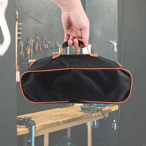 Zipper Tool Kit, Multi-Functional Tool Storage Bag, Wide Mouth Waterproof Oxford Fabric Tool Kit, Small Metal Tool Kit