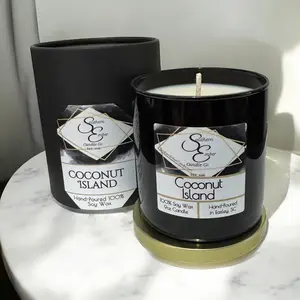 Coconut Island 100% Soy Wax Candle