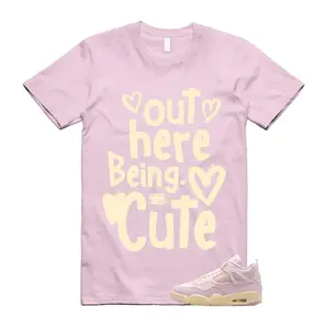 Light Pink Shirt to match Iced Carmine Sneaker, Iced Carmine Outfit Shirt, Casual Streetwear Cotton Tee, Gift for Sneaker Lovers