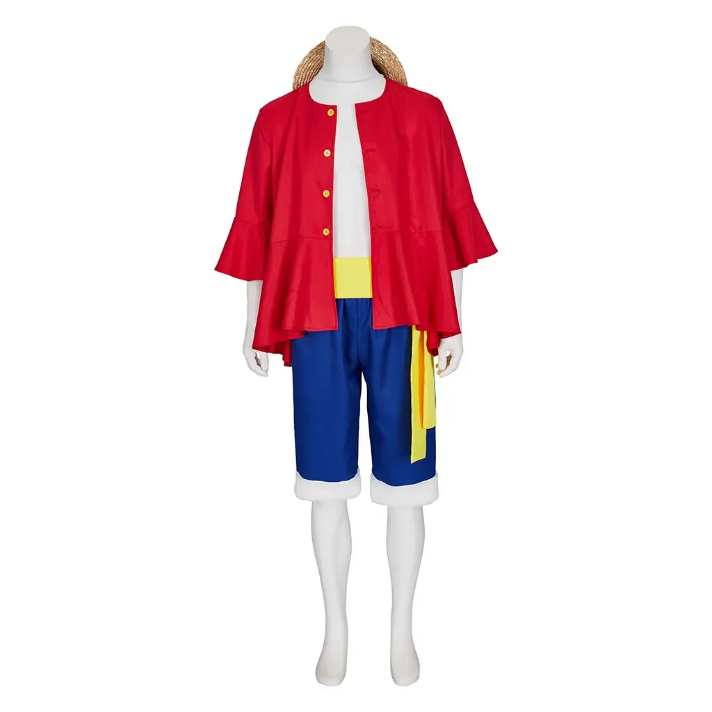 Halloween men's anime classic costume Menswear Pants Belt Top set