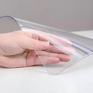 Clear Table Protector 30 x 60 Inch, 1.4mm Thick Waterproof PVC Table Cover, Table Pad for Dining Room,, Writing Desk, and Coffee Tables