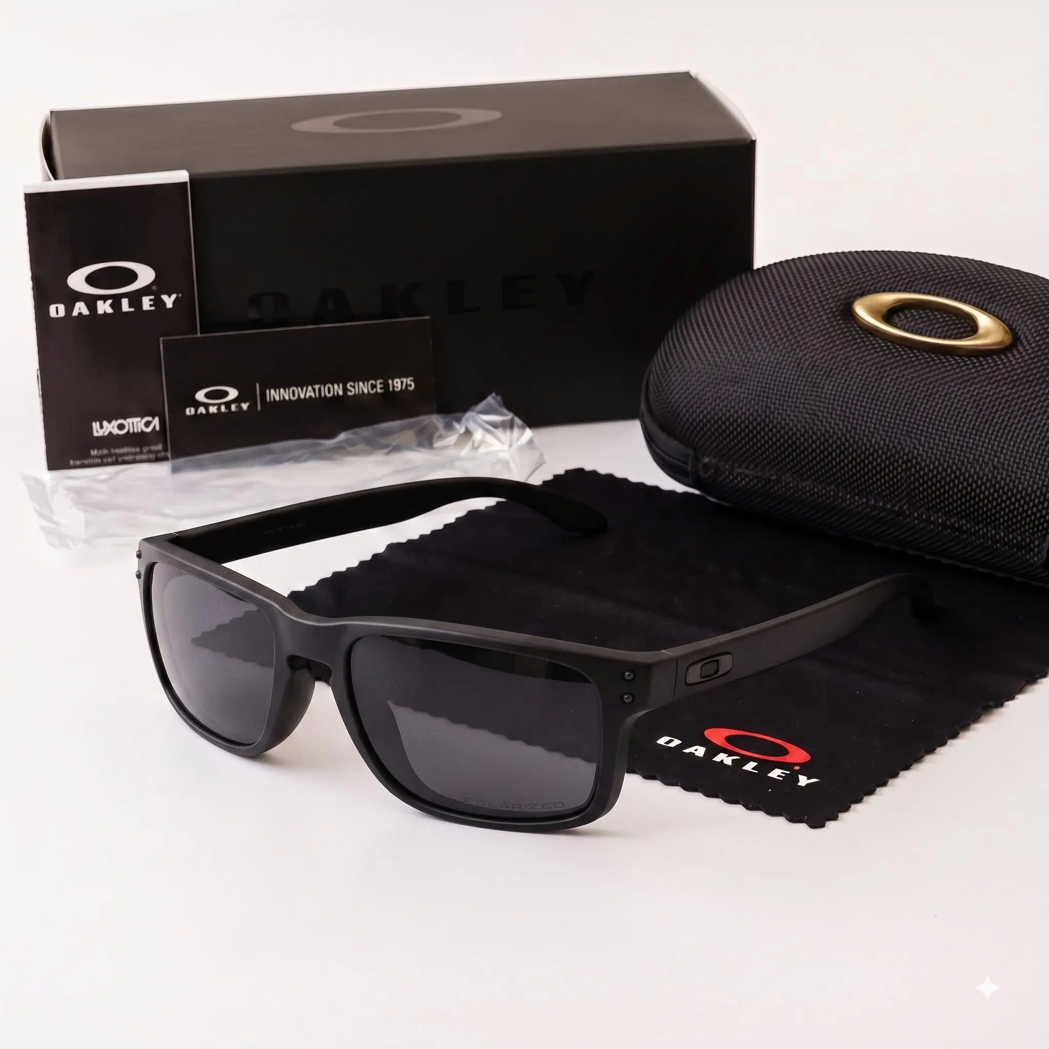 Oakley Sunglasses for Men Women, Polarized Square Frame Outdoor Eyewear for Driving Cycling Fishing Sports & Everyday Wear