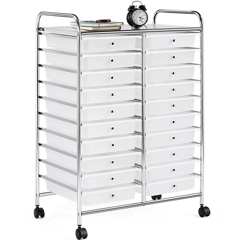 20 Drawers-White