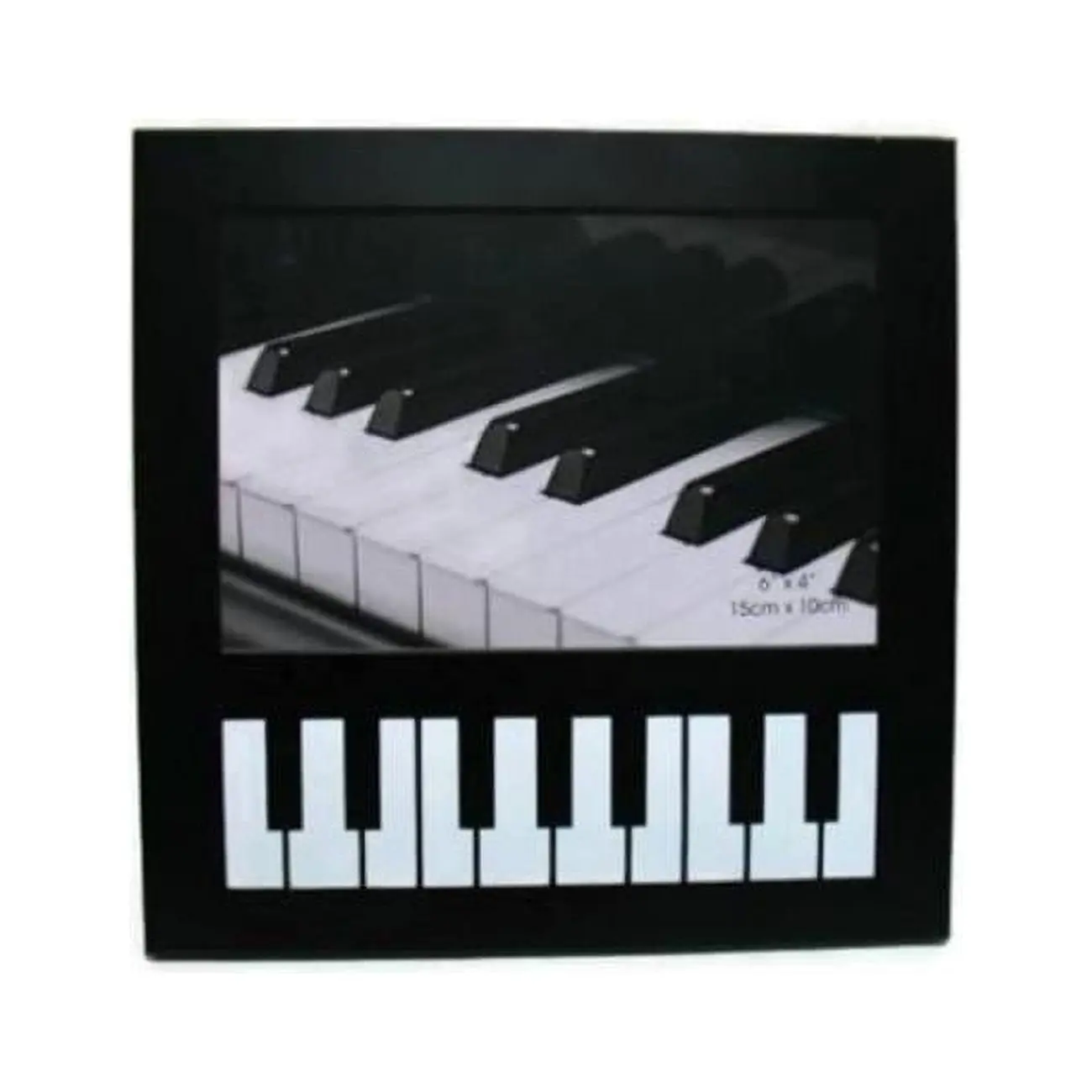 Jiallo 6x4 in. Piano Photo Frame, Home Decor Wall Hanging for Living Room Decor