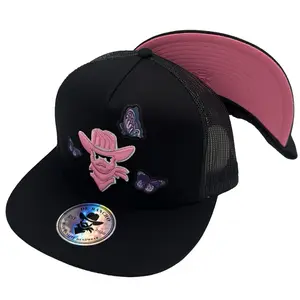 De Rancho BUTTERFLY HAT (Black) DR046