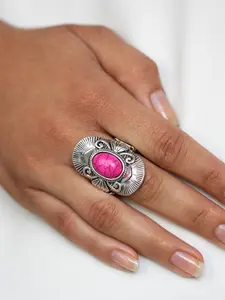 Women's Vintage Elegant Turquoise Ring, Wedding Engagement Party Jewelry Gift, 1pcs Fashion Accessory for Special Occasions