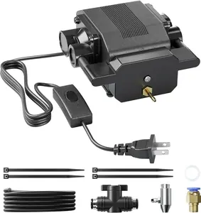 Longer Cut Engraver Air Assist Kit with Air Pump, Upgrade Switch Button, for Ray5 10W/20W Laser Engravers