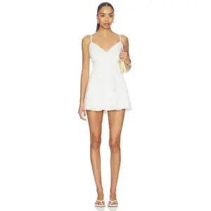 LoveShackFancy Azar Dress in White