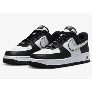 Nike Men's Air Force 1 "Panda" DV0788-001 Black/White Fashion Athletic Sneaker - New with Box, Authentic, Men's Sizing