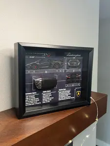 Lamborghini Aventador SVJ Key Blueprint Frame