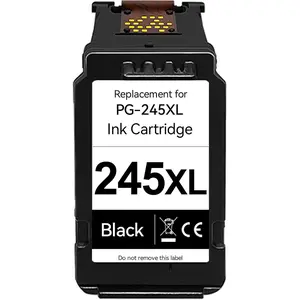245XL Ink  Compatible for  245XL Black Ink Replacement for  245/243 Black Ink  Work with MX490 TS202 MG2522 TR4520 MX492 TR4500 TS302 TS3322 MG2500 TS3420 Printer