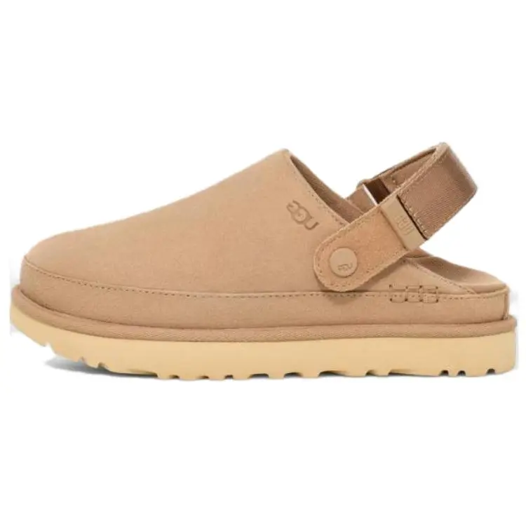 UGG Women's Sand Color Slip-On Clogs - Thick EVA, Odor-Resistant, Anti-Scratch, Breathable Lightweight Clogs for Women's Footwear, Slip On Clog