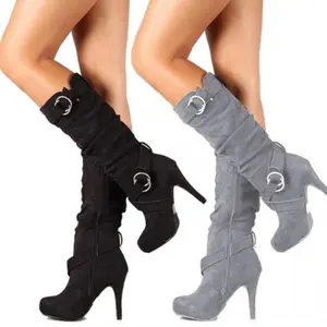 Women'S High-heeled Knee-high Boots |   Sexy, Fashionable, Versatile, Elegant, Grand, Comfortable, Exquisite, Trendy, Modern, Stylish, Temperamental, Slim-fitting, Chic, Popular, Classic, Enduring, Wearable, Height-increasing, Charming, Generous