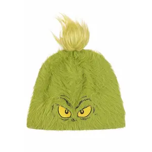 Adult Dr. Seuss Grinch Fuzzy Beanie