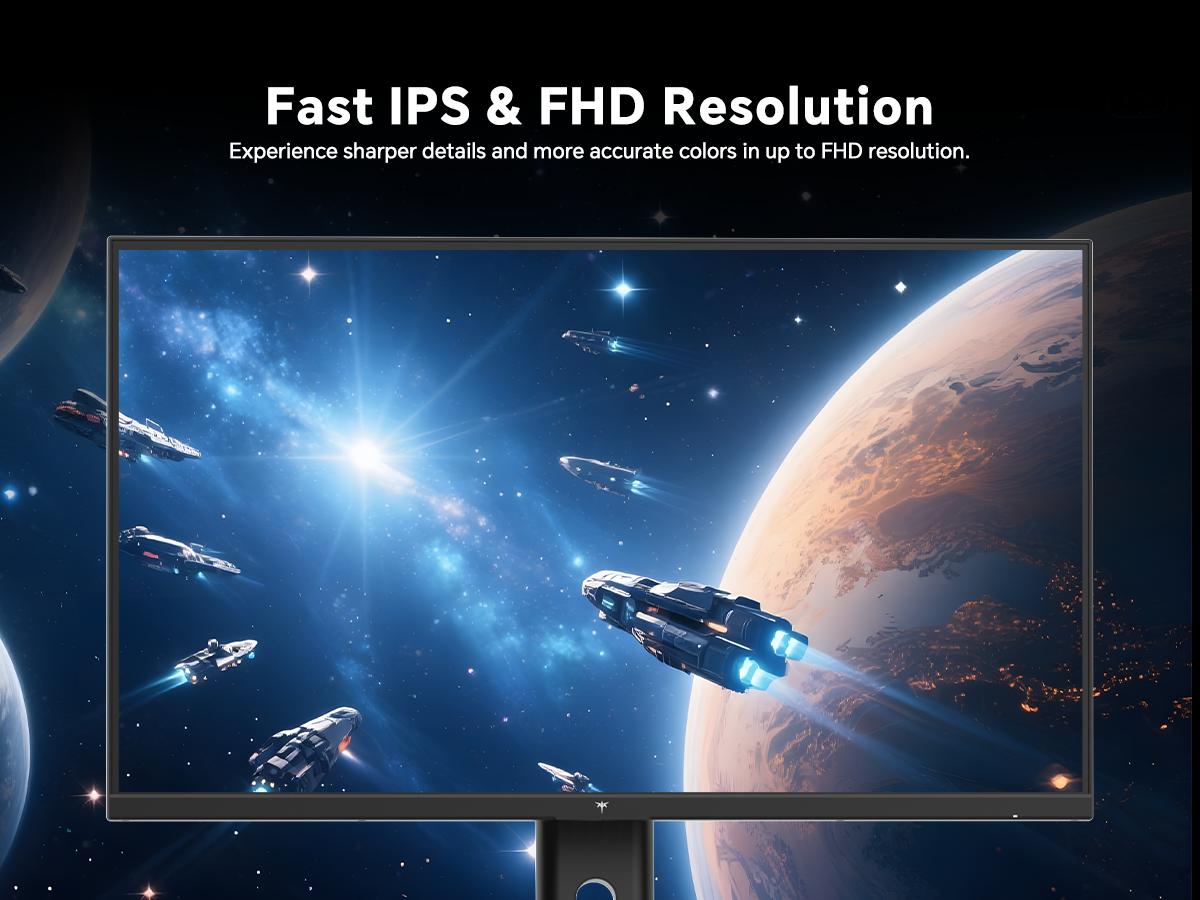 KTC 27" 1080P FHD 240Hz Gaming Monitor, Fast IPS Computer Monitor with Adaptive Sync, HDR10, Height Pivot Tilt Adjustable, Vesa Mount, HDMI/DP/USB, H27F7 KTC 27" 1080P FHD 240Hz Gaming Monitor, Fast IPS Computer Monitor with Adaptive Sync, HDR10, Height Pivot Tilt Adjustable, Vesa Mount, HDMI/DP/USB, H27F7