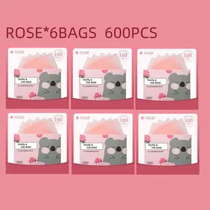 Facial Blotting Paper Set, Natural Oil Control Paper, 600 Pieces Blotting Paper for Oily Skin Care, Natural Oil-Absorbing Sheets, Face Blotting Papers, Keeps Your Skin Fresh and Smooth