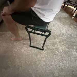 Upgraded Garden Kneeler and Seat with Soft Pad Foldable Stool for Gardening Heavy Duty 330 lbs Capacity Large Tool Pouches - Foam