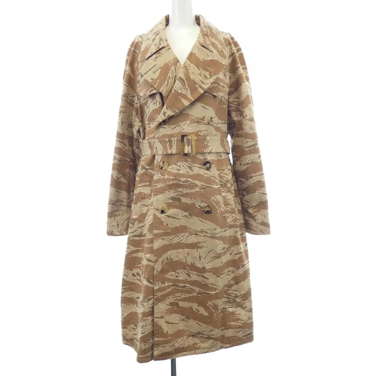 Pre-owned Celine Others Small Leather Goods Trench Coat