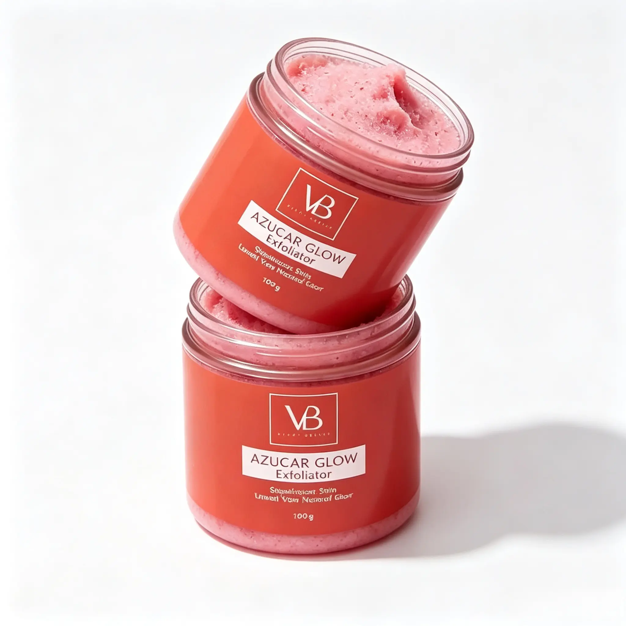VB BLANQUEA CULOS Sugar Glow Scrub – Leaves skin smooth and refined hydrating exfoliating cleanser and body scrub