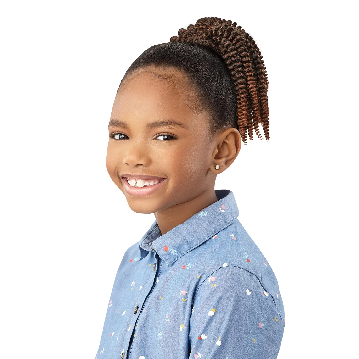 Outre Lil Looks Synthetic Hairpiece, 8" Drawstring Ponytail, Mini Twist Synthetic Extensions & Pieces, Synthetic Hairpieces