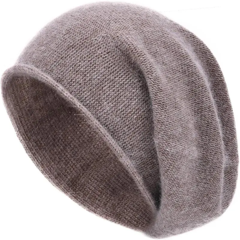 Slouchy Knit Beanie Hat for Women Winter Soft Warm Ladies Laightweight Slouch Knitted Skull Beanies Cap