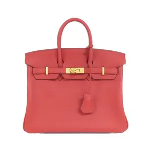Pre-owned HERMÈS Calfskin Shoulder Bags Hermes Birkin25 Jonathan bag