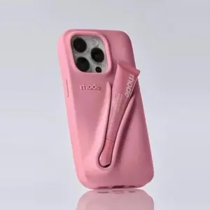 Fashion iPhone 11–17 Pro Max Case with Lip Gloss Holder Slim Protective Cover